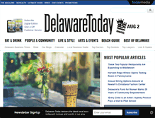Tablet Screenshot of delawaretoday.com